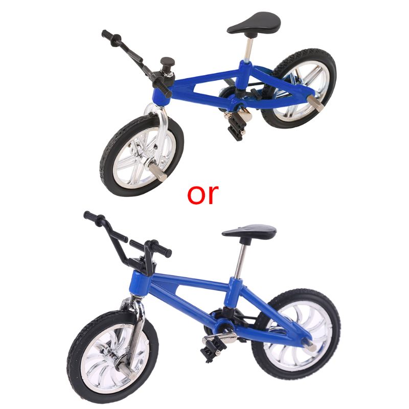 Dedo aleación bicicleta modelo Mini MTB BMX Fixie Bike niños juguete juego