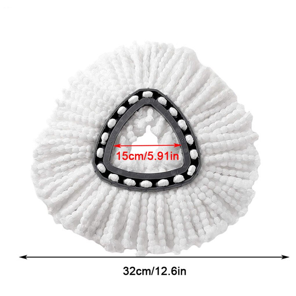 3 stk erstatning mikrofiber snurre rundt mopp leie påfyllingshode til vileda o-seder easywring husholdnings rengjøringsverktøy mopp tilbehør