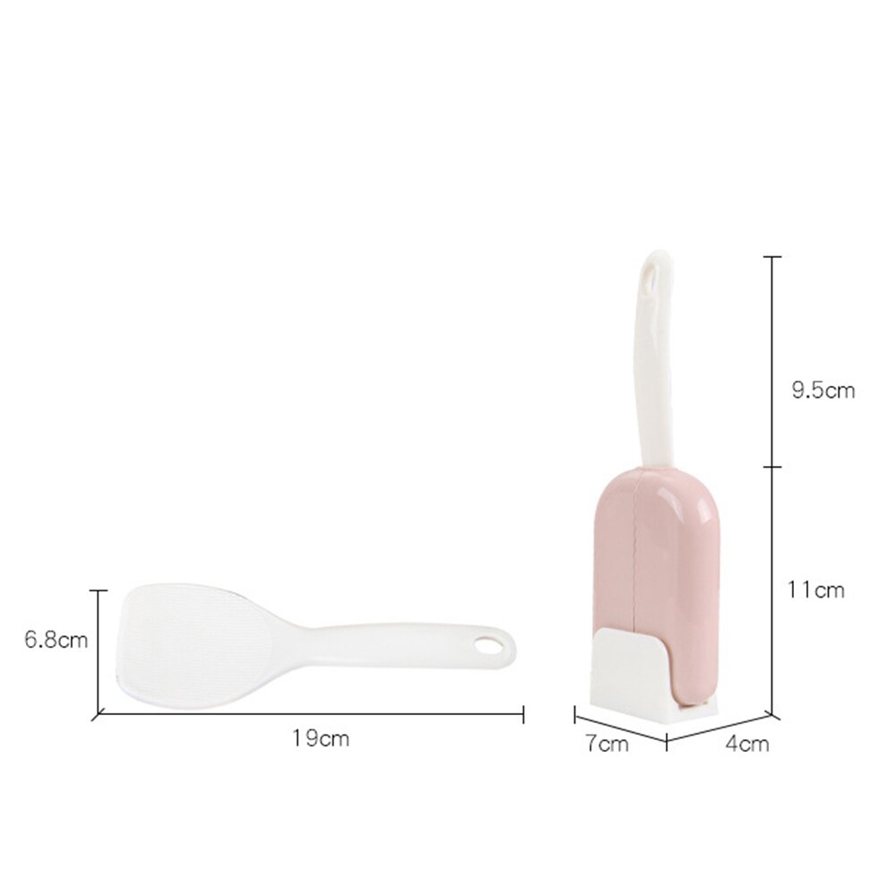 Automatic Open And Close Standing Meal Spoon Dust Cover Hanging Rice Spoon Storage Rack Kitchen Tools Household Gadgets