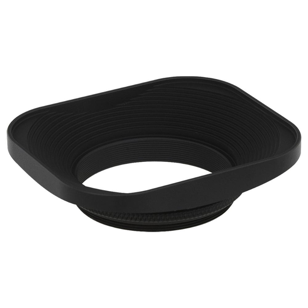 Haoge 43mm Platz Metall Schraube-in Objektiv Haube mit Kappe für Voigtlander Nokton Klassische 35mm f 1,4 40mm f/1,4 MC SC VM Objektiv Schwarz