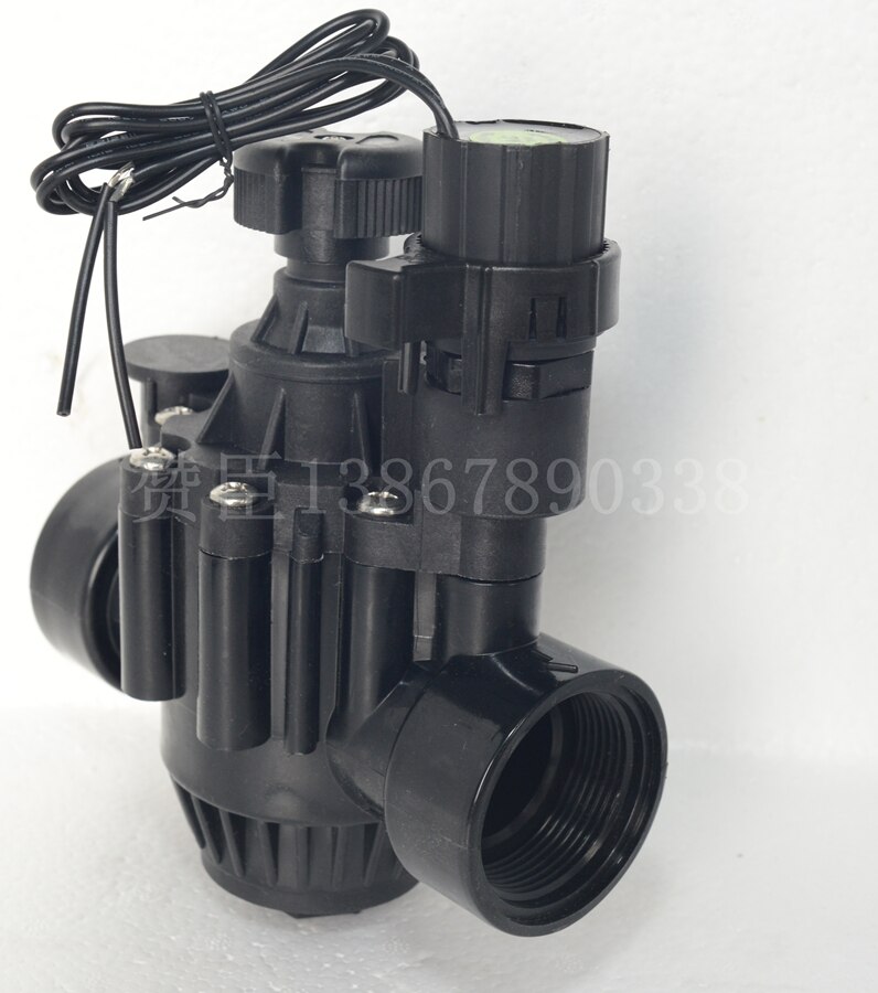 Zanchen Plastic DH/ P Series Combination Globe and Angle Electric Remote Control Valve, BSP 24 VAC