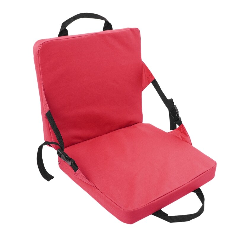 Indoor &amp; Outdoor Klapstoel Kussen Boot Kano Kayak Seat Voor Sport Evenementen Uitje Reizen Wandelen Vissen: -R