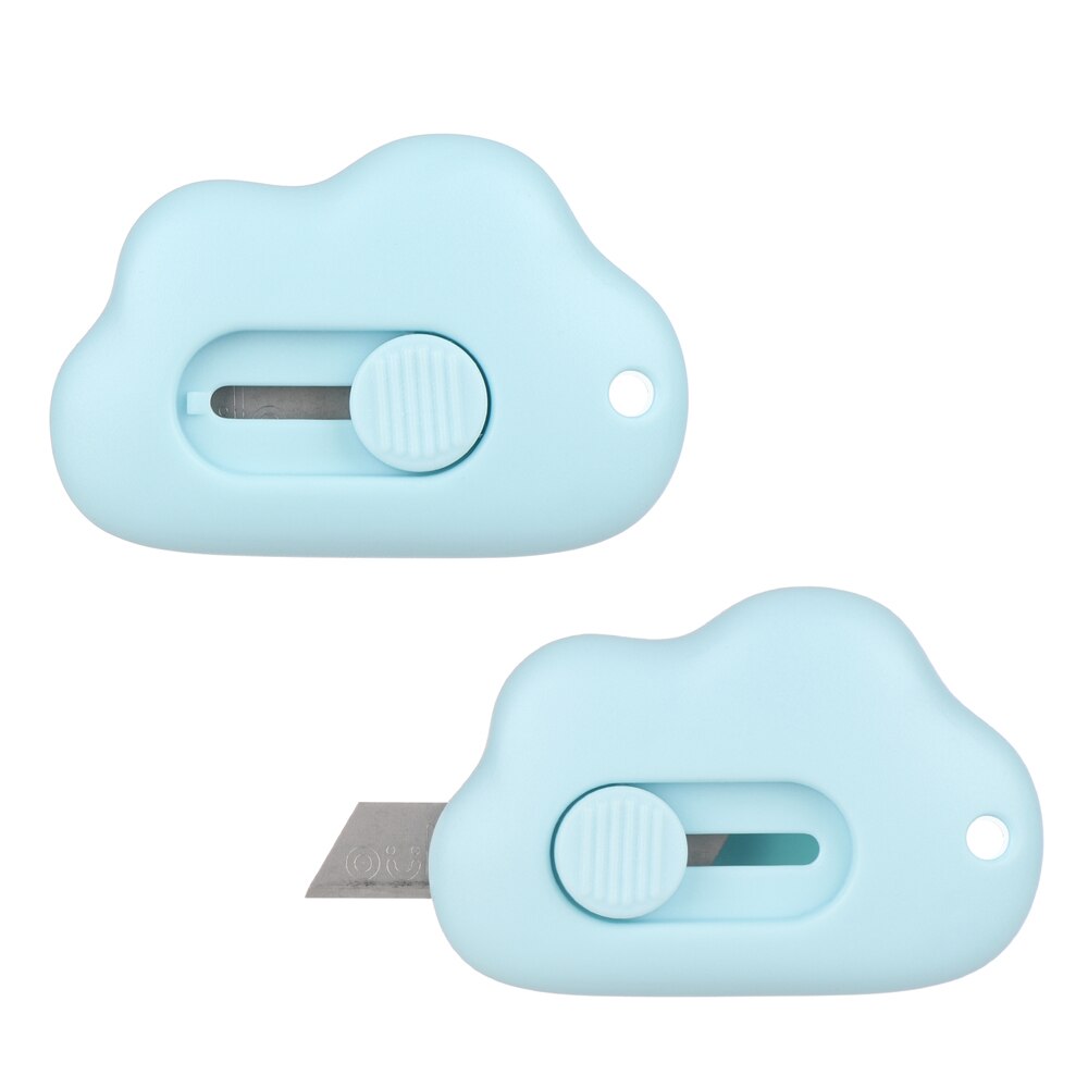 Stylo coupe-papier avec lame en céramique, accessoire en forme de crayon portable, pour peinture parfaite, protection pour les mains, sécurité, point de croix, DIY, 5D: 2pc sky blue