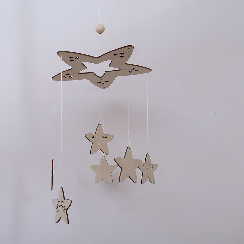 Baby Baby Rasseln Mobilen Holz Perlen Windspiele Glocke Spielzeug Für Kinder Zimmer Bett Hängen Dekor Zelt Decor Fotografie Requisiten