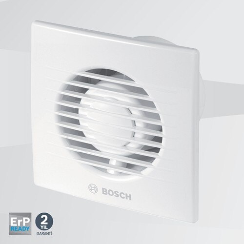 Bosch-Aspirador Serie 1100 blanco, ventilador de ventilación para el Hogar, baño, garaje, escape de techo, WallKitchen,Bathro, 100 mm de diámetro