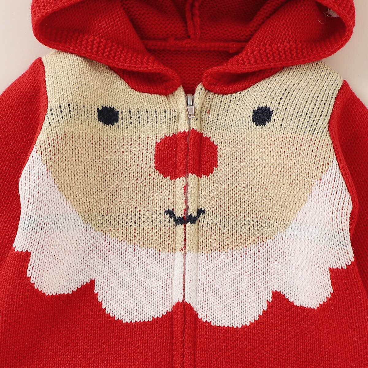 Kleinkind Neugeborenen Baby Mädchen Jungen Gestrickte Weihnachts Strampler Langarm Ball Hüte Santa Claus Overall Warme Herbst Winter Kleidung