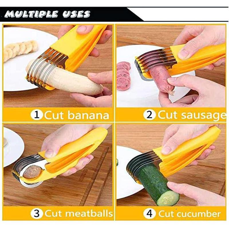 Multifunktionale Obst Reibe Küche Kreative Cutter Gemüse Scheibe Banane Gurke messer für schneiden gemüse auf streifen