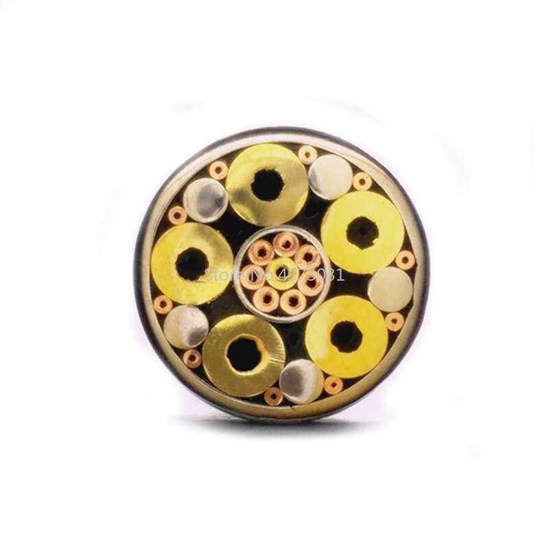 Rivets en mosaïque pour manche de couteau, 8mm, 17 types de , Style exquis, longueur 90mm