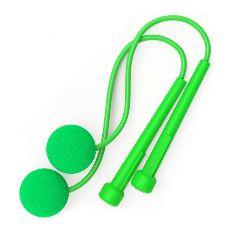Draadloze Springtouw Gewogen Springtouw Draadloze Zware Gym Workout Apparatuur Voor Thuis Battle Touw Bal Springtouw: green