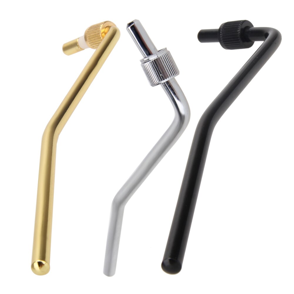 Gitaar Tremolo Whammy Bar Arm Fr Floyd Rose Brug Vervanging W/Tips 6Mm Zwart Zilver Goud 3 Kleuren gitaar Onderdelen &amp; Accessoires