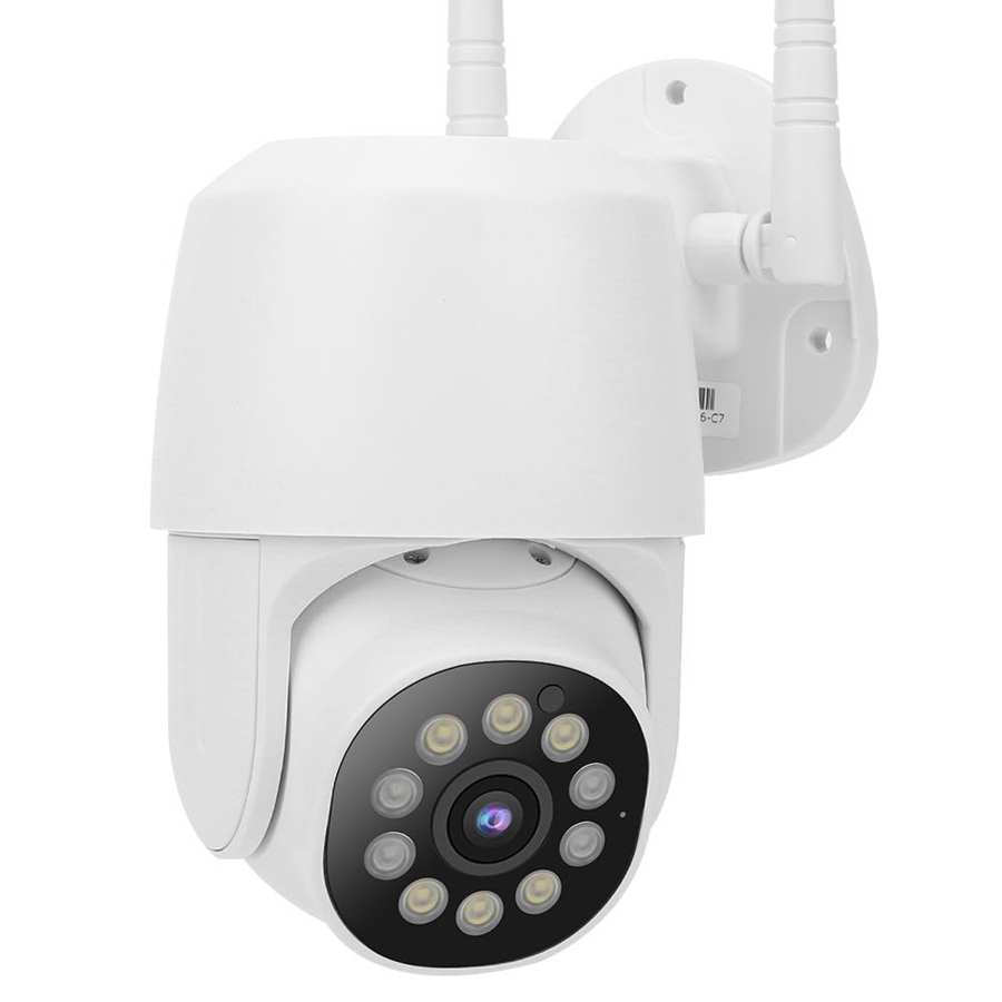 2 Way Camera Security Camera Outdoor Wireless WIFI 360 Degree Dome Panoramic Monitor Power Adapter AC 100V‑240V