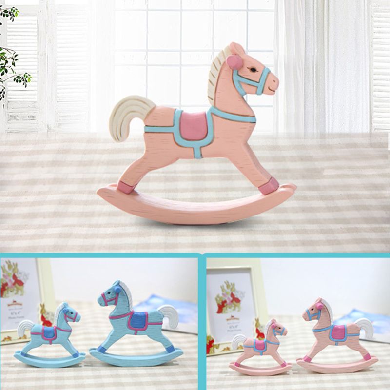 Cute Horse Ornaments Home Decoration Cake Baking Accessories Kids Birthday