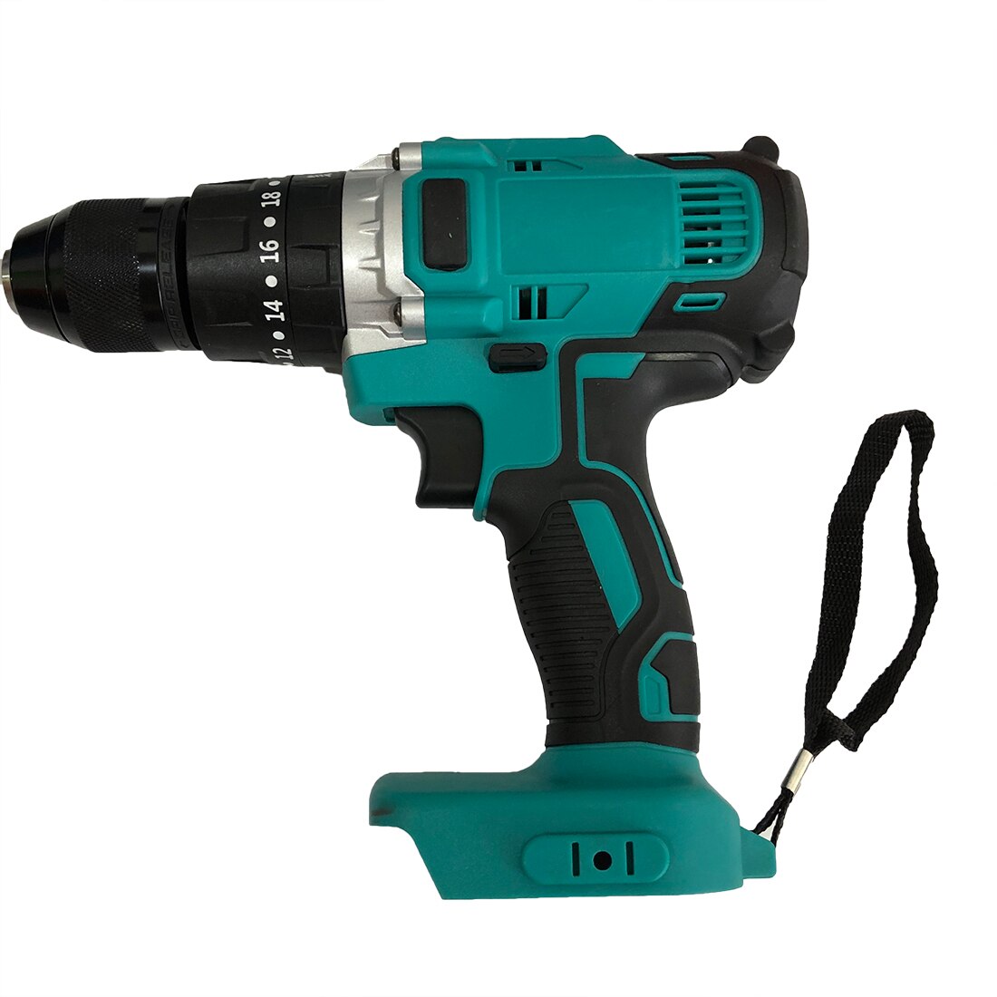 Snoerloze borstelloze slagboormachine voor makita 18-21v li-ion accu geen batterijen merk en