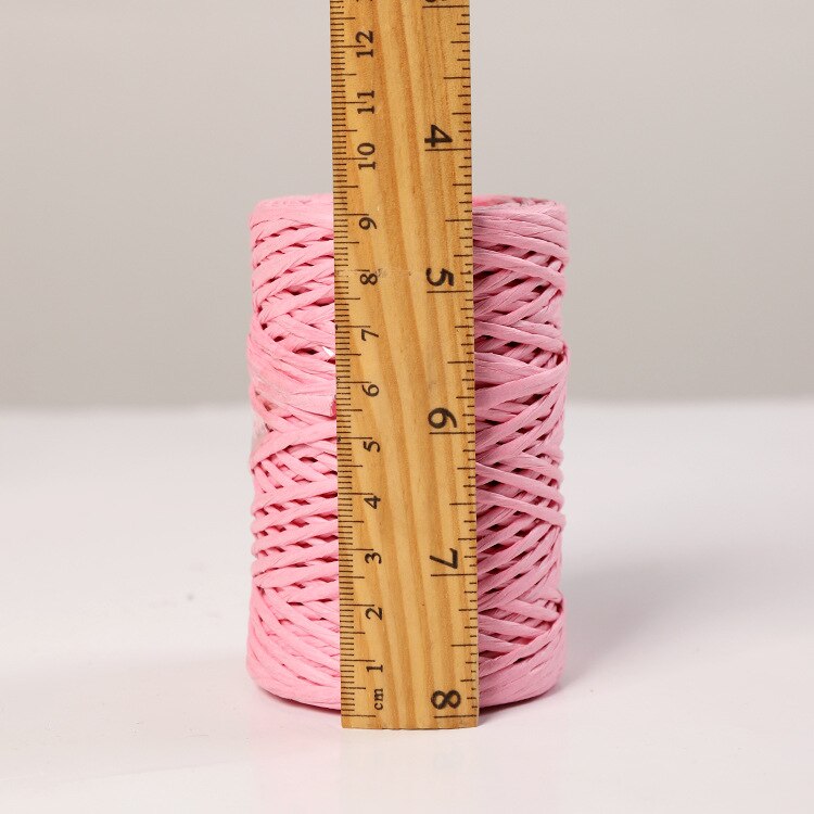 2 mmx 50 wire papir reb børnehavebørn væver papirrør diy materialer til at lave blomsterkurv vase