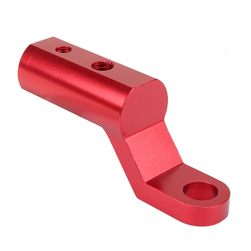 Motorfiets Accessoires Achteruitkijkspiegel Mount Extender Beugel Houder Klem Adapter Bar Telefoon Houder Stand Hevels Uitbreiding Rack: Rood