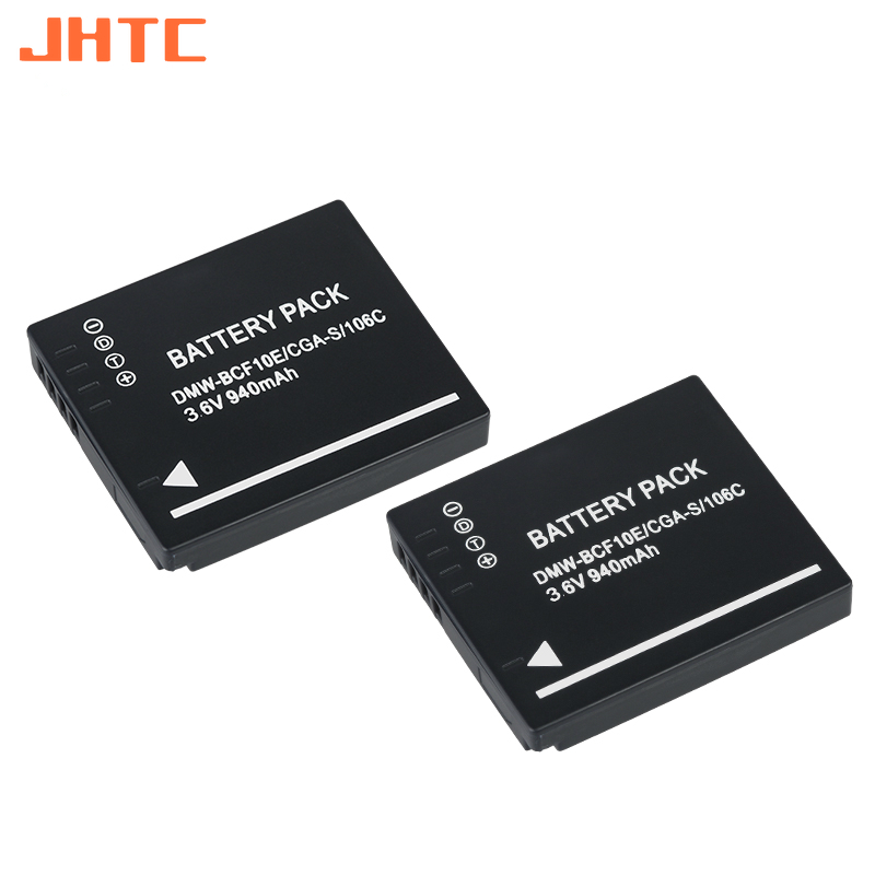 DMW-BCF10E Dmw BCF10E DMWBCF10E Camera Batterij 940Mah Voor Panasonic CGA-S/106C CGA-S/106D CGA-S/106B DE-A59B DE-A60B DMC-F2