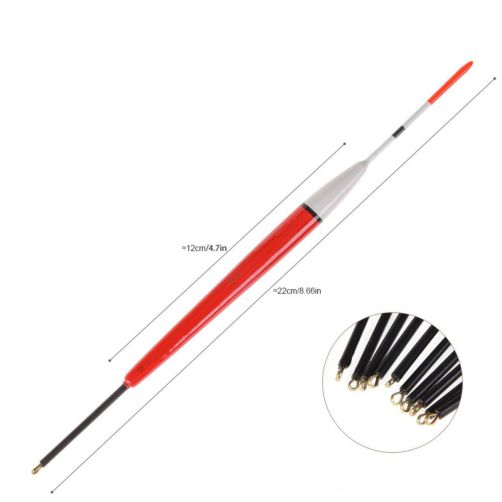 10pcs/Set Fishing Floats Buoy Vertical Drift Floats For Fish Tackle Carp Fishing Floats Set Buoy Bobber 3 Style