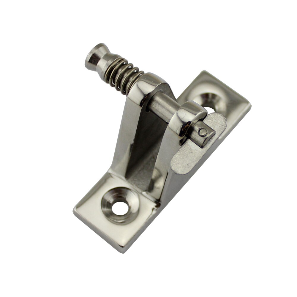 60mm Stainless Steel 316 Side Mount Deck Hinge With Quick Release Pin And Bolt Ring For Marine Boat Yacht Hardware Accessories: Default Title