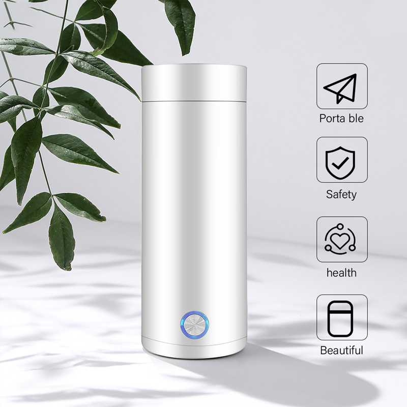 Portable Electric Kettles 400ml Thermal Cup Make Tea Coffee Travel Boil Water Keep Warm Smart Kettle Kitchen Appliances
