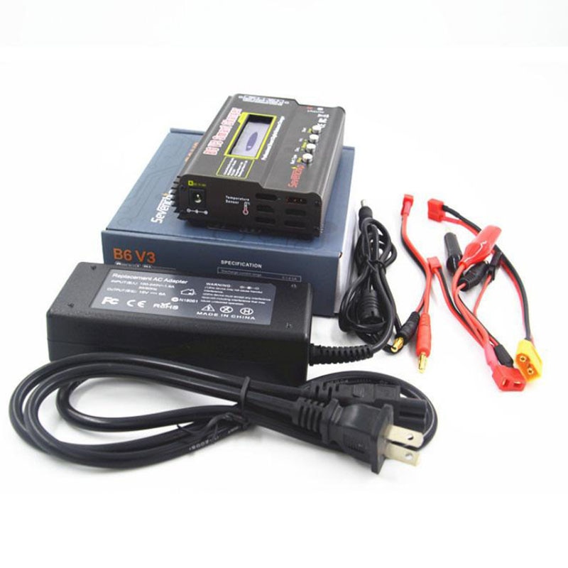 imax b6 v3 80W lipo charger Battery Balance Discharger for Lipo Li-ion LiFe NiCd NiMH LiHV PB Battery Automatic Balance Charger
