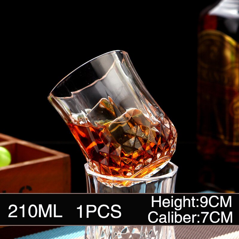 Glass Bar Hotel Home whisky beer glass wine Crystal Wine Glass Wine Set good Multiple styles can be selected: D