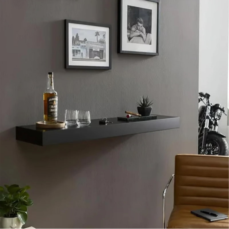 Magic Flap Shelf Solution Hidden Furniture Secret Compartment Concealed Floating Shelf Wall-mounted Storage