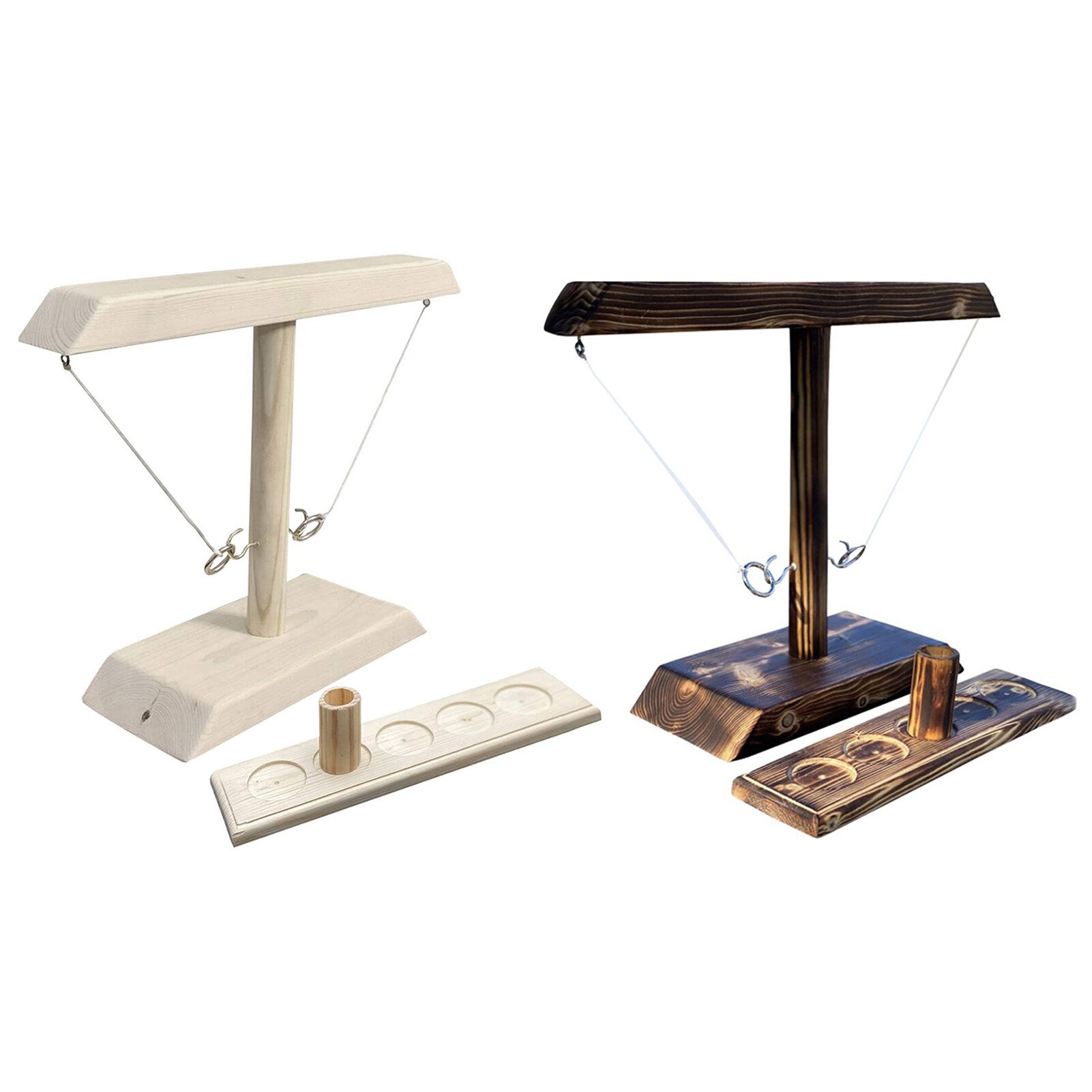 40cm Wooden Ring Throwing Bimini Game Bar Home Desktop Throwing Ring Hook Ring Game