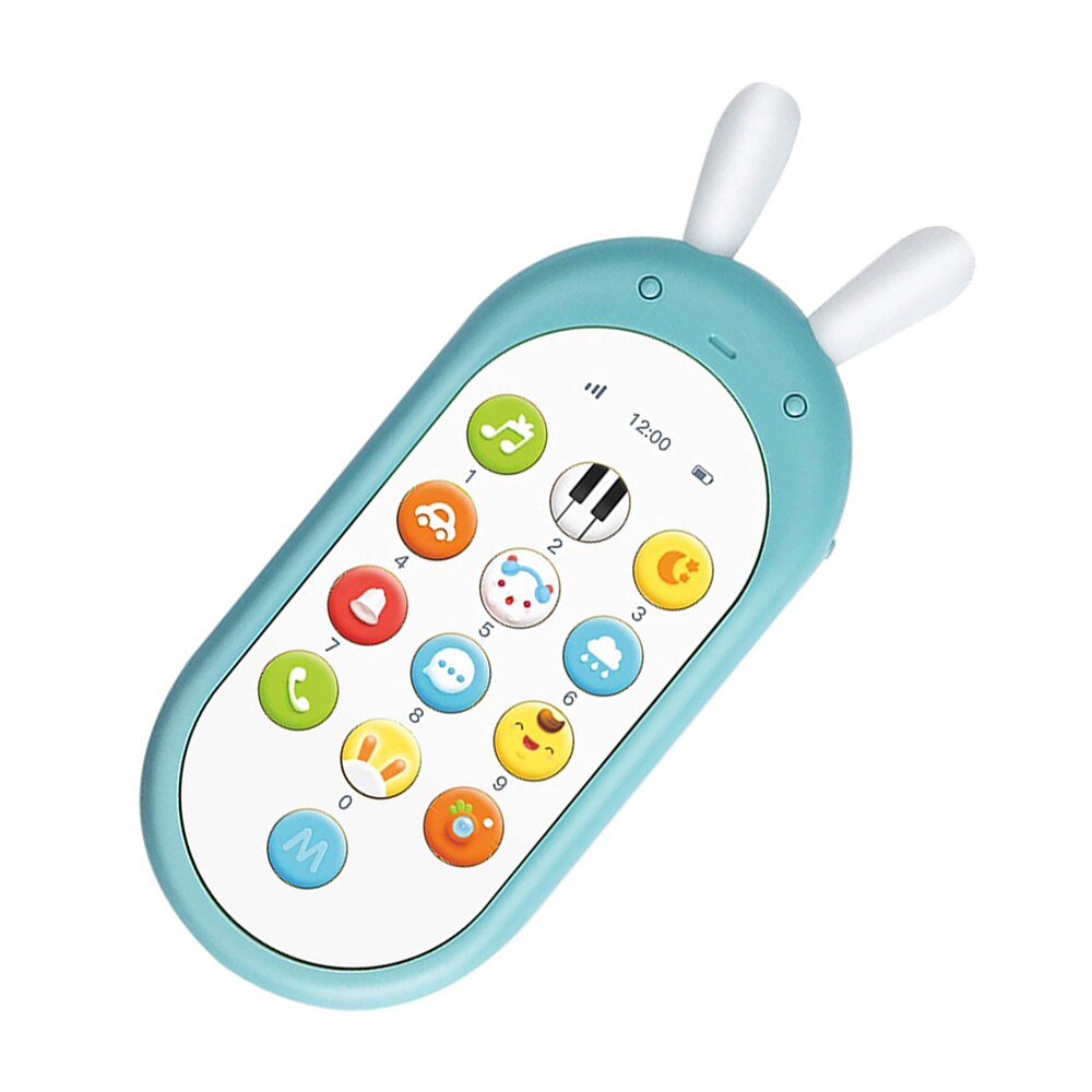 Ikauoie Baby Telefoon Speelgoed Mobiele Telefoon Voor Kinderen Telefoon Speelgoed Enfant Vroege Educatief Mobiele Speelgoed Chinese/Engels Leren Machine
