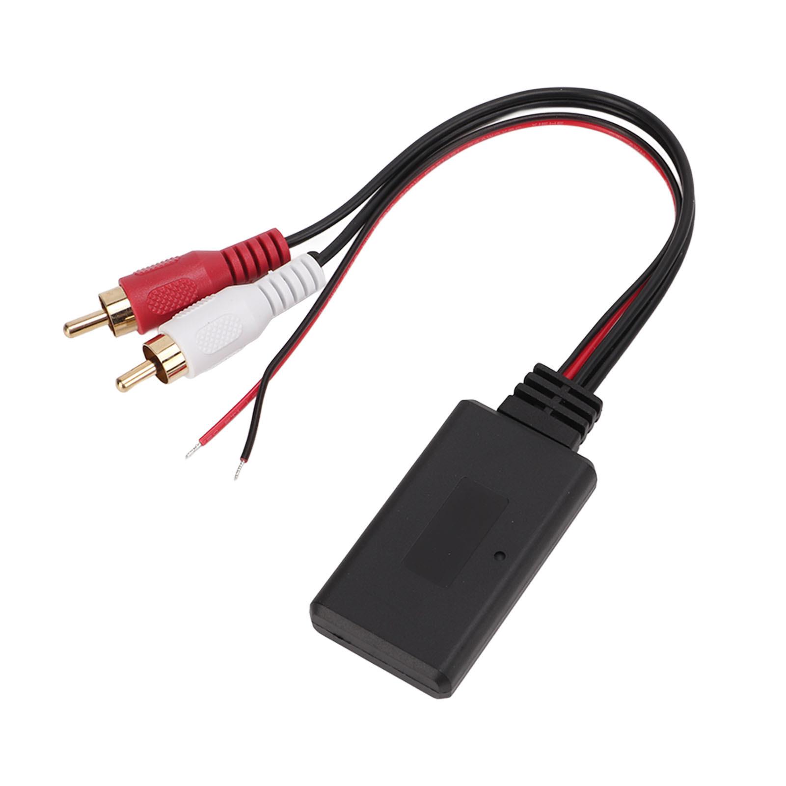 RCA Aux Audio Adapter ABS Car Bluetooth Wireless Module for pioneer