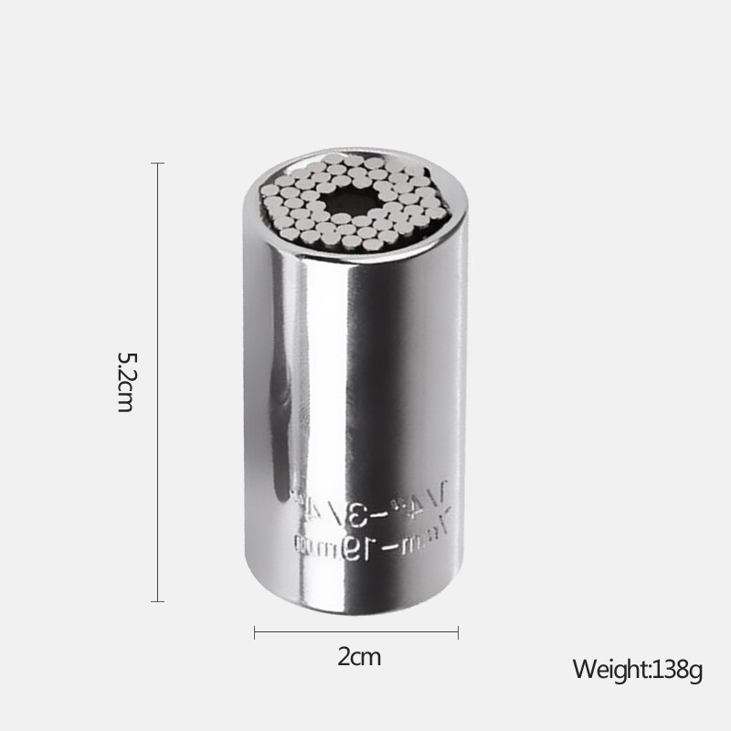 7-19mm Power Drill Ratchet Bushing Spanner Universal Torque Wrench Head Set Socket Sleeve Magic Key Grip Hand Tools