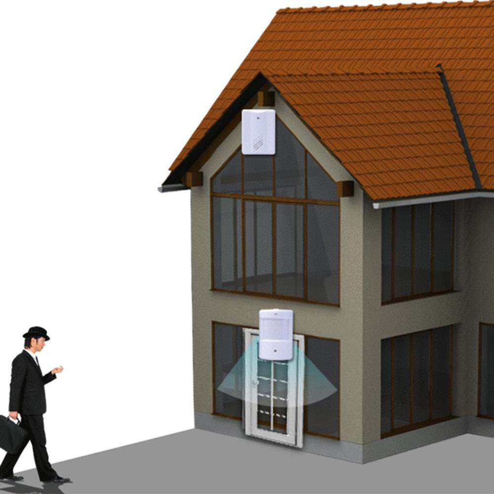 Split Welcome Infrared Sensor Split Wireless Doorb... – Grandado