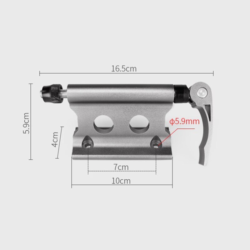 ALWAYSME Low Rider Bike Mount,Track Quick Release Bike Rack Pick Up Truck