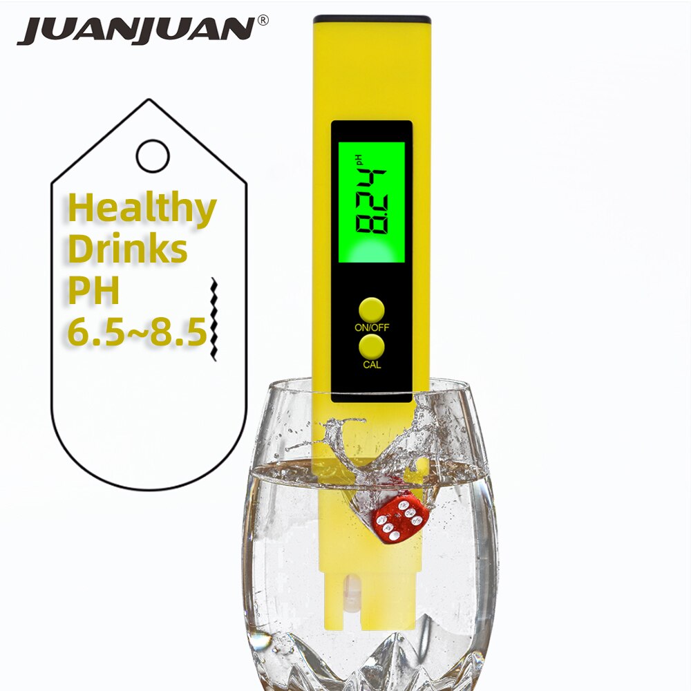 Digital PH Meter Tester LCD Pocket Pen Type 0.01pH Hydroponics Aquarium Pool Water Test Tools with Backlight 50%off: Default Title