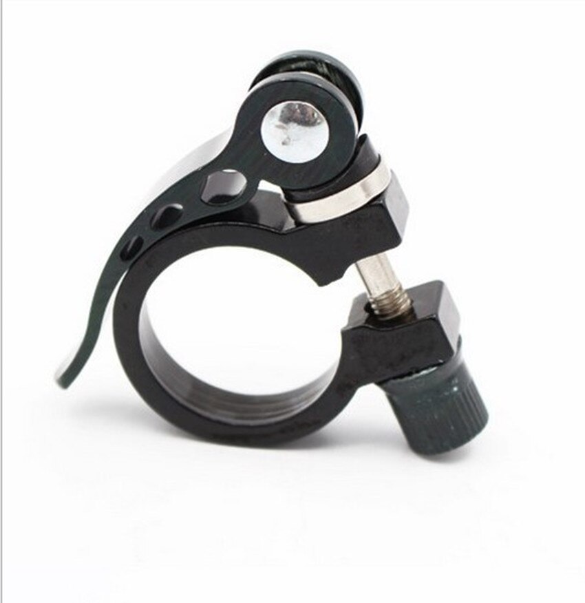 Aluminum Alloy Seatpost Clamp Quick 25.4 28.6 31.8 34.9mm MTB Bike Cycling Saddle Seat Post Clamp Quick Release Spare Parts