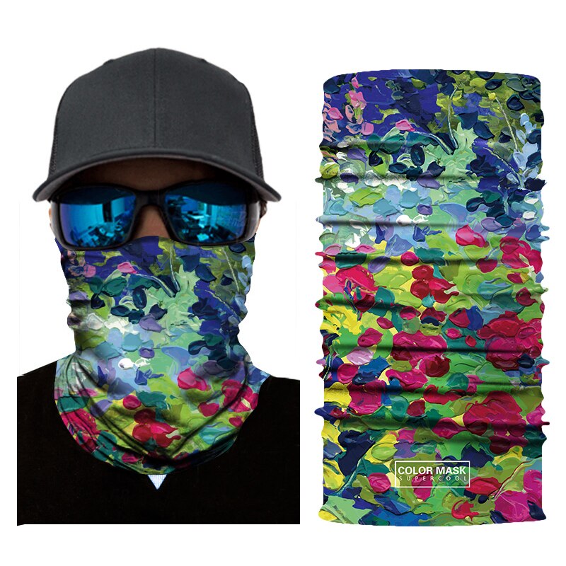 3D sans couture magique masque facial couverture Bandana cou guêtre tubulaire anneau foulards soleil garde visage bandeau écharpe vélo chapeaux: AC210