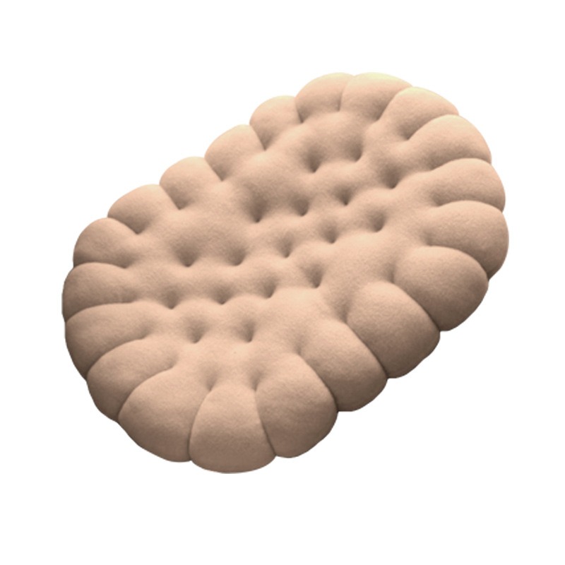 Kantoorkussen Vloer Studentenstoel Kontkussen Ovaal Koekjesvloer Scheetkussen Kussen: PINE