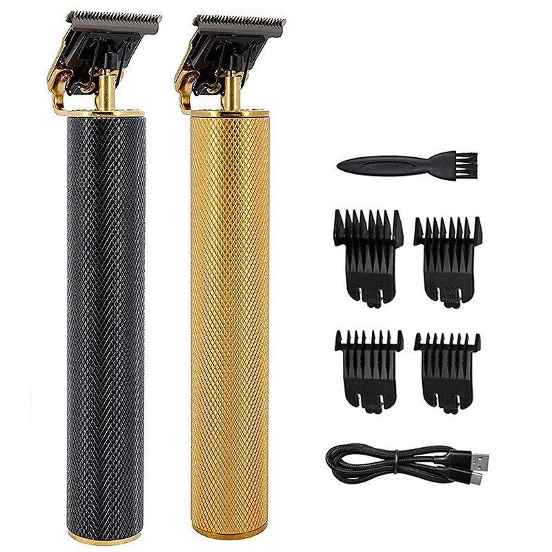 Finishing Hair Trimmer Barber Shop Clipper Beard Trimer For Men Usb Cutter Machine Kit