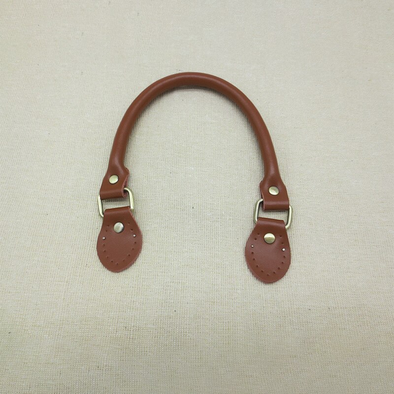 1 Paar 42Cm Diy Lederen Handvat Voor Tas Accessoires Handtas Band Handvat Riem Afneembare Pu Lederen Handvat Lady Schouder tas Riem: 3