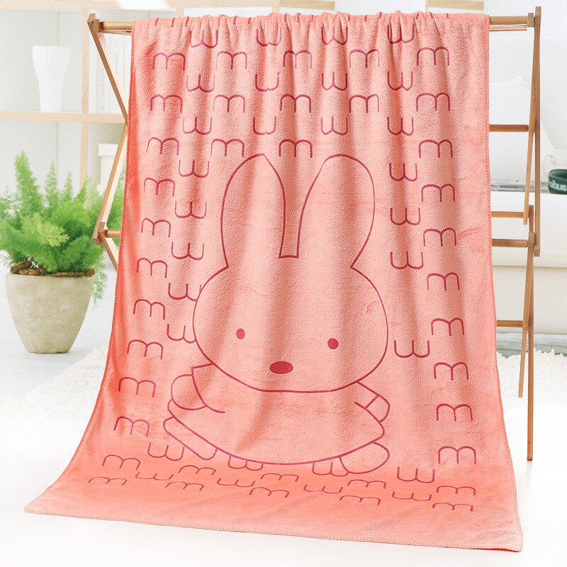 140X70CM Pet Bath Towel Oversized Microfiber Towel Strong Absorbing Water Dog Towels Golden Retriever Teddy General Pet Supplies: 2-Orange