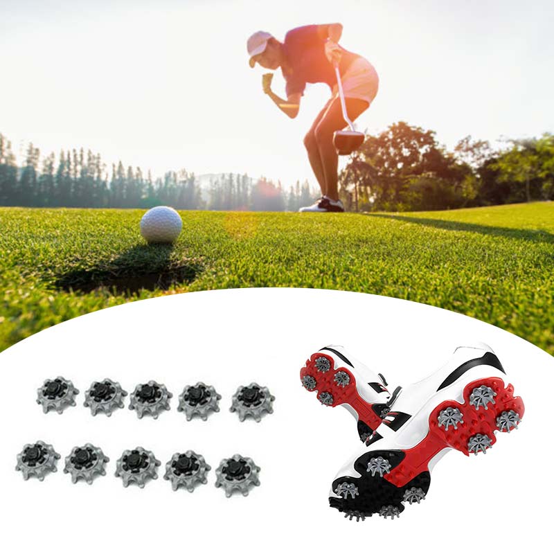 20Pcs Golf Schoenen Soft Spikes Pins 1/4 Turn Fast Twist Schoen Spikes Vervanging Set Golf Training Aids Accessoires