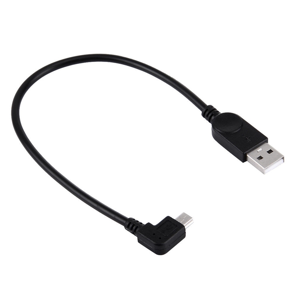 NUOLIANXIN Mini USB 5pin Maschio A Sinistra Ad Angolo di 90 gradi a USB 2.0 maschio cavo di dati