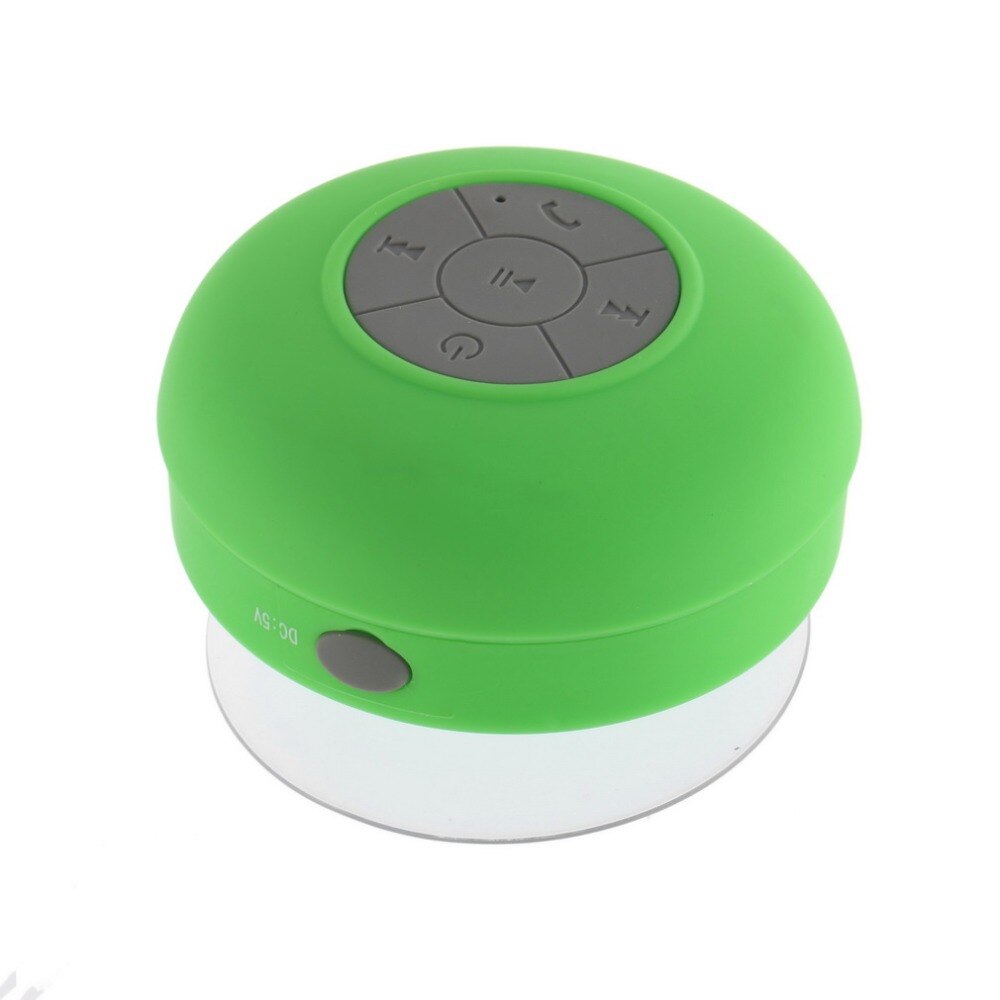 Portable Waterproof Bluetooth Speaker Wireless Car Handsfree Receive Call Music Suction Mic Mini Loudspeaker Box