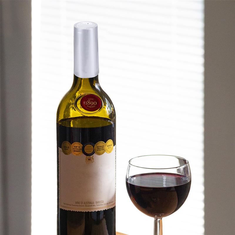 Capsule thermorétractable pour bouteille de vin, 100 pièces, couvercle de bouteille de vin rouge, épais et infusé