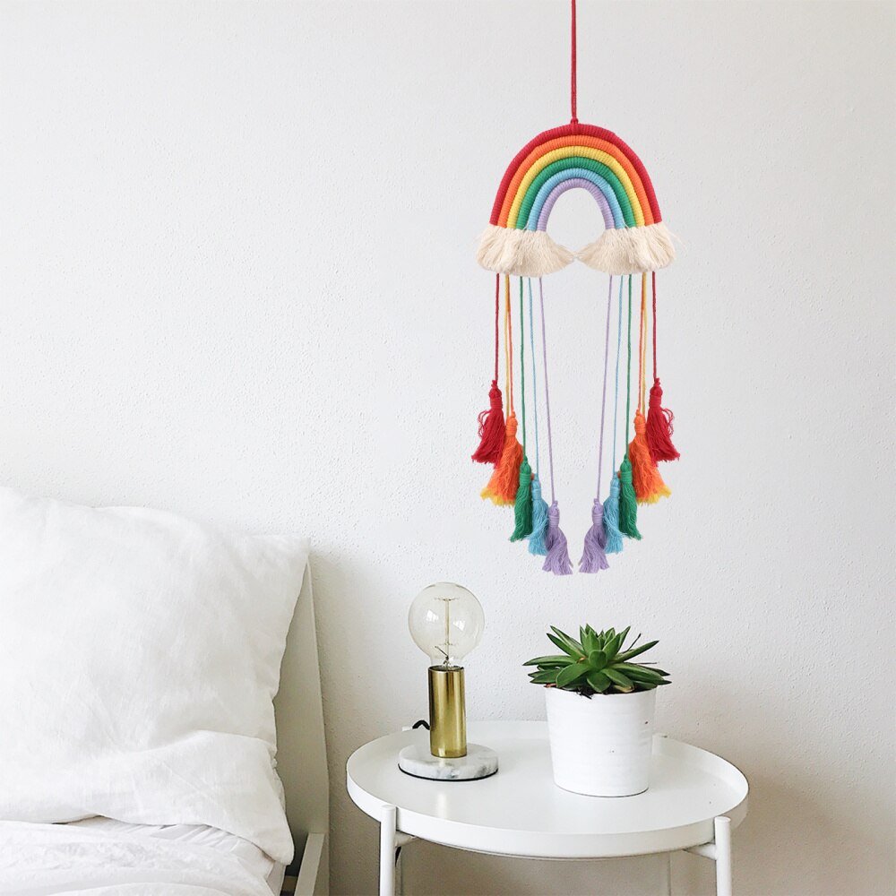 1pc regenboog hangers voor aan de muur, een mooie decoratie voor een feest of als decoratie voor thuis