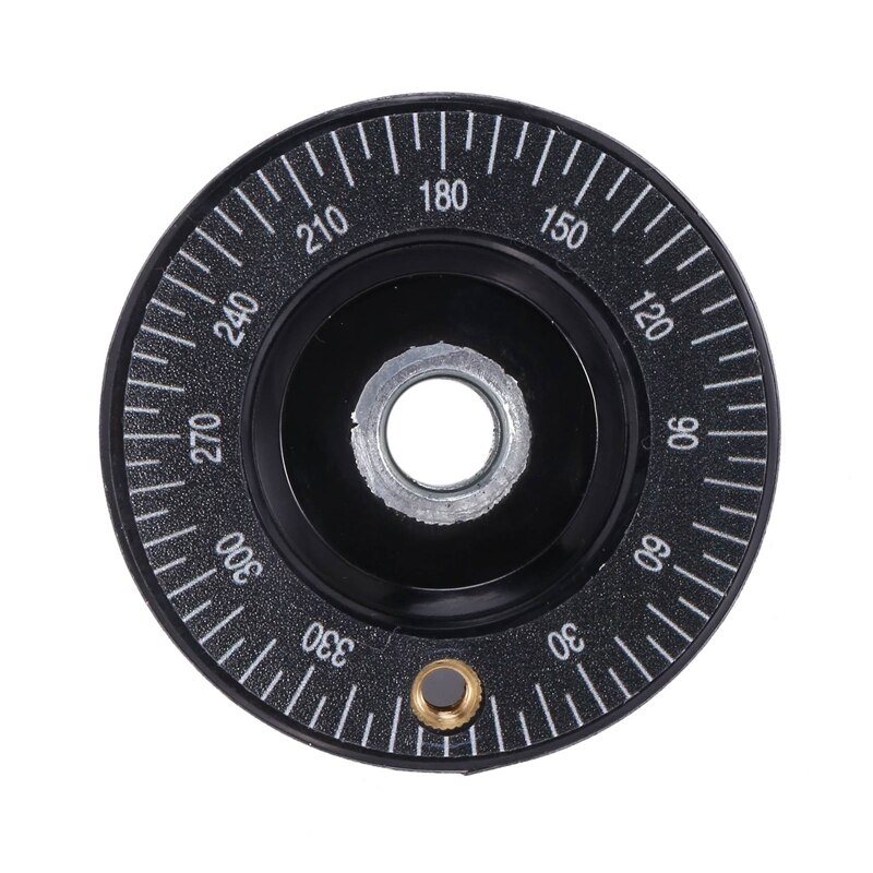 63mm Solid Hand Wheel Scale Hand Wheel Mechanical Parts Bakelite Machine Handle Calibrated Handwheel