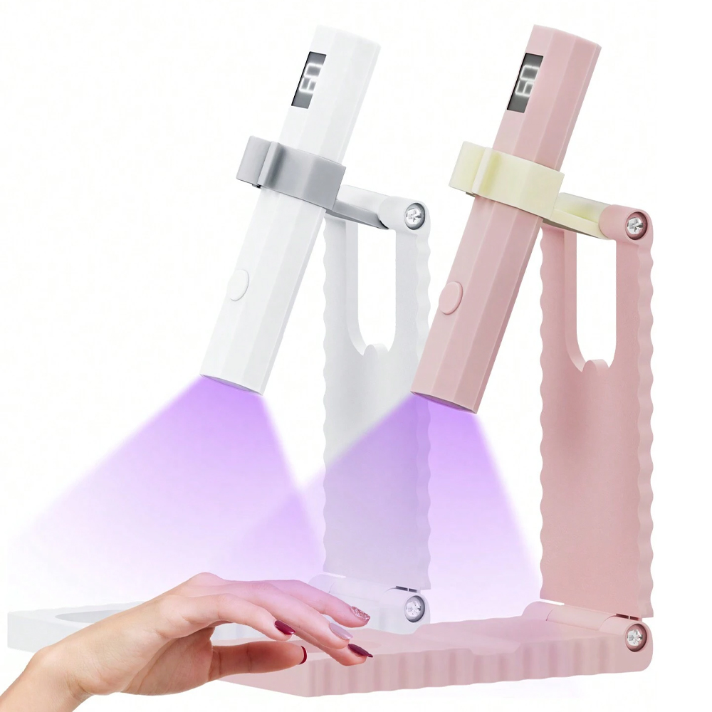 Handheld uv-lamp voor gelnagels, draagbare uv-nagellamp, oplaadbare led-nagellamp voor nagelstudio's