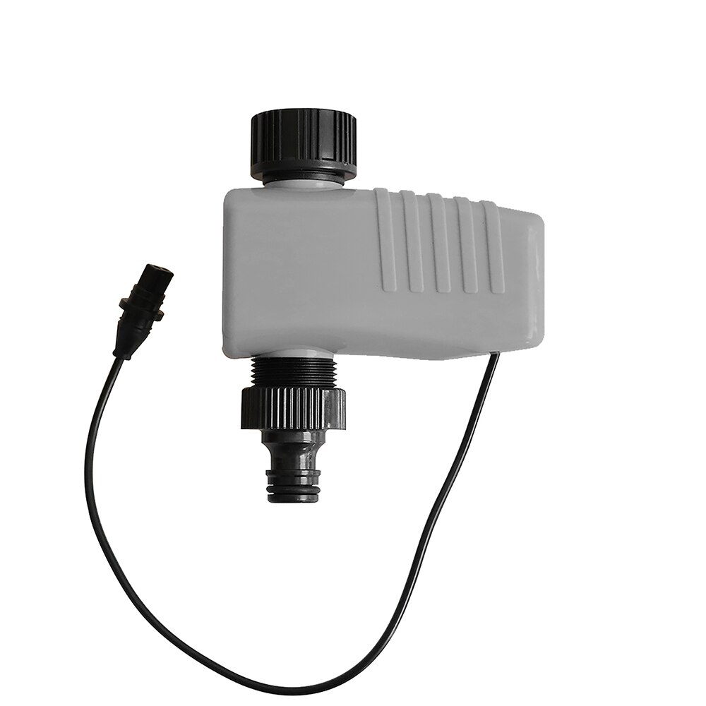Magnetventilsæt haven vandtimer controller brugt  to 4- zone smart 10204a controller sæt  #28001: Grå