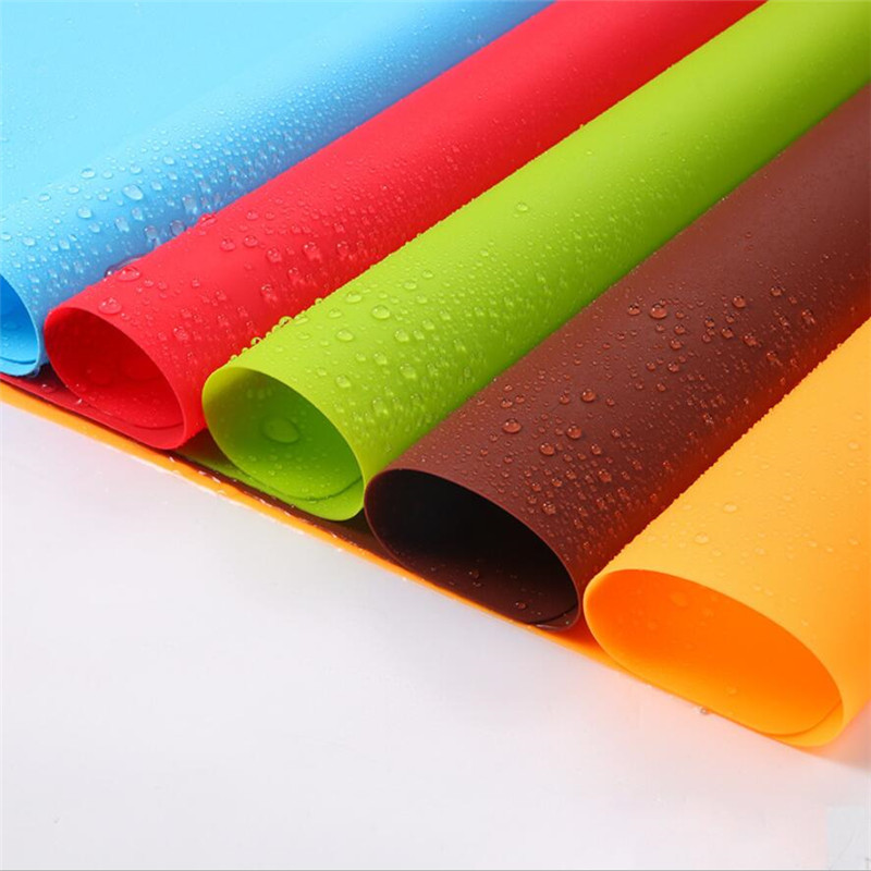 Silicone Mat Baking Liner Oven Mat Heat Insulation Pad Dough Maker Pastry Kneading Rolling Dough Pad Kitchen Accessories