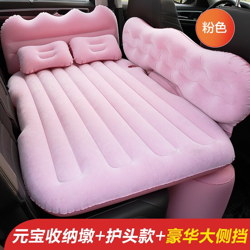 Auto Lucht Opblaasbare Travel Matras Bed Auto Back Seat Bed Matras Multifunctionele Sofa Kussen Outdoor Camping Mat Kussen