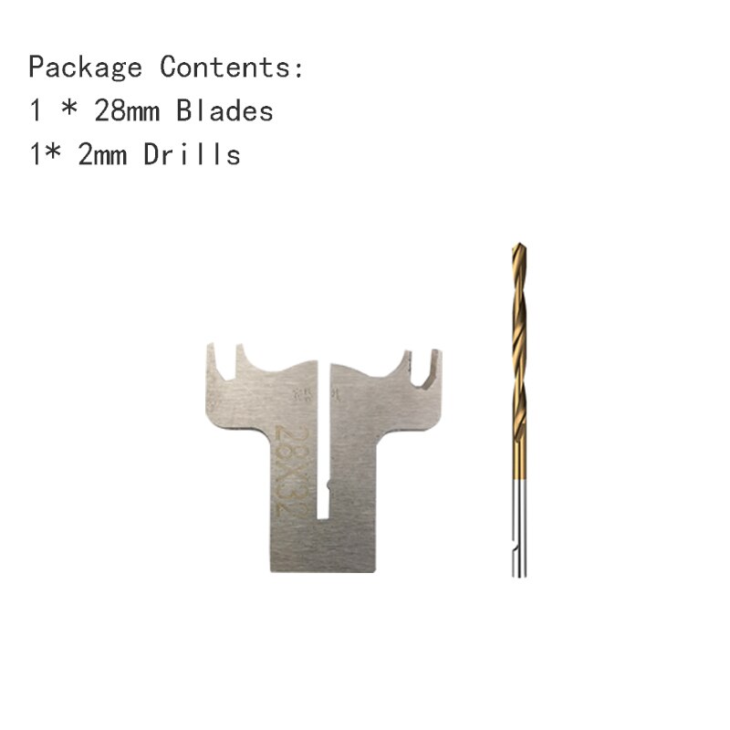 Prämie Finger Ring Bohrer Hartmetall Klingen griff Bohrer Holz Fräser Ring bilden Werkzeug DIY 24/26/28mm: Ring28mm